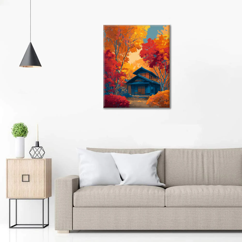 Autumn Harmony - Paint by Numbers - Image 3