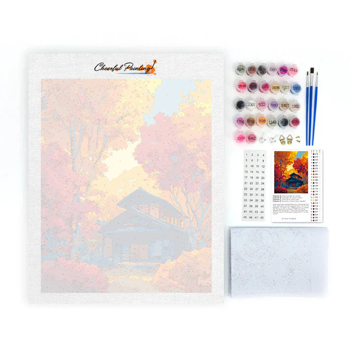 Autumn Harmony - Paint by Numbers - Image 4