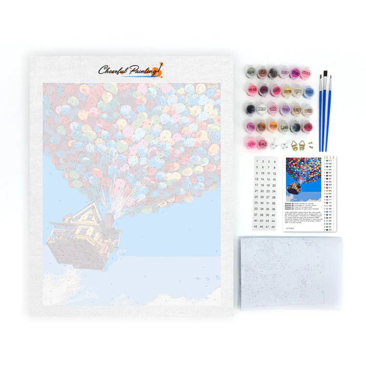 Colorful Balloon - Paint by Numbers - Image 4