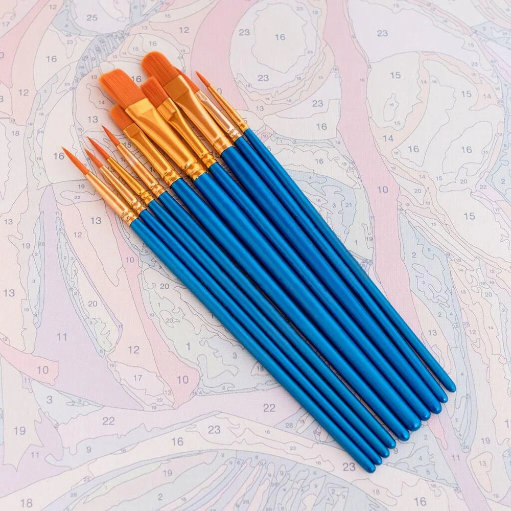 Pro Brush Set (10 Pcs) - Image 4