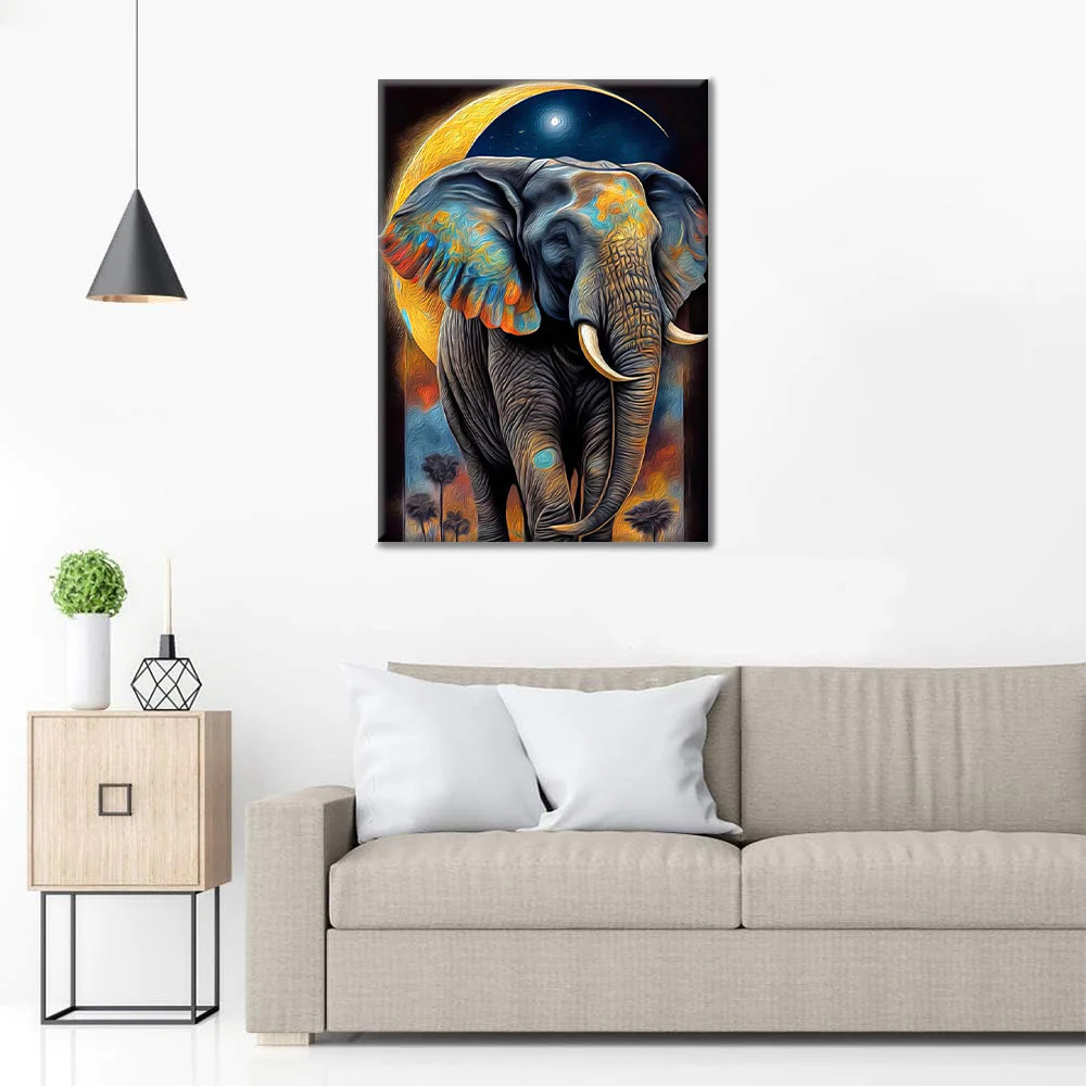 Just love Elephants - Paint by Numbers - Image 3