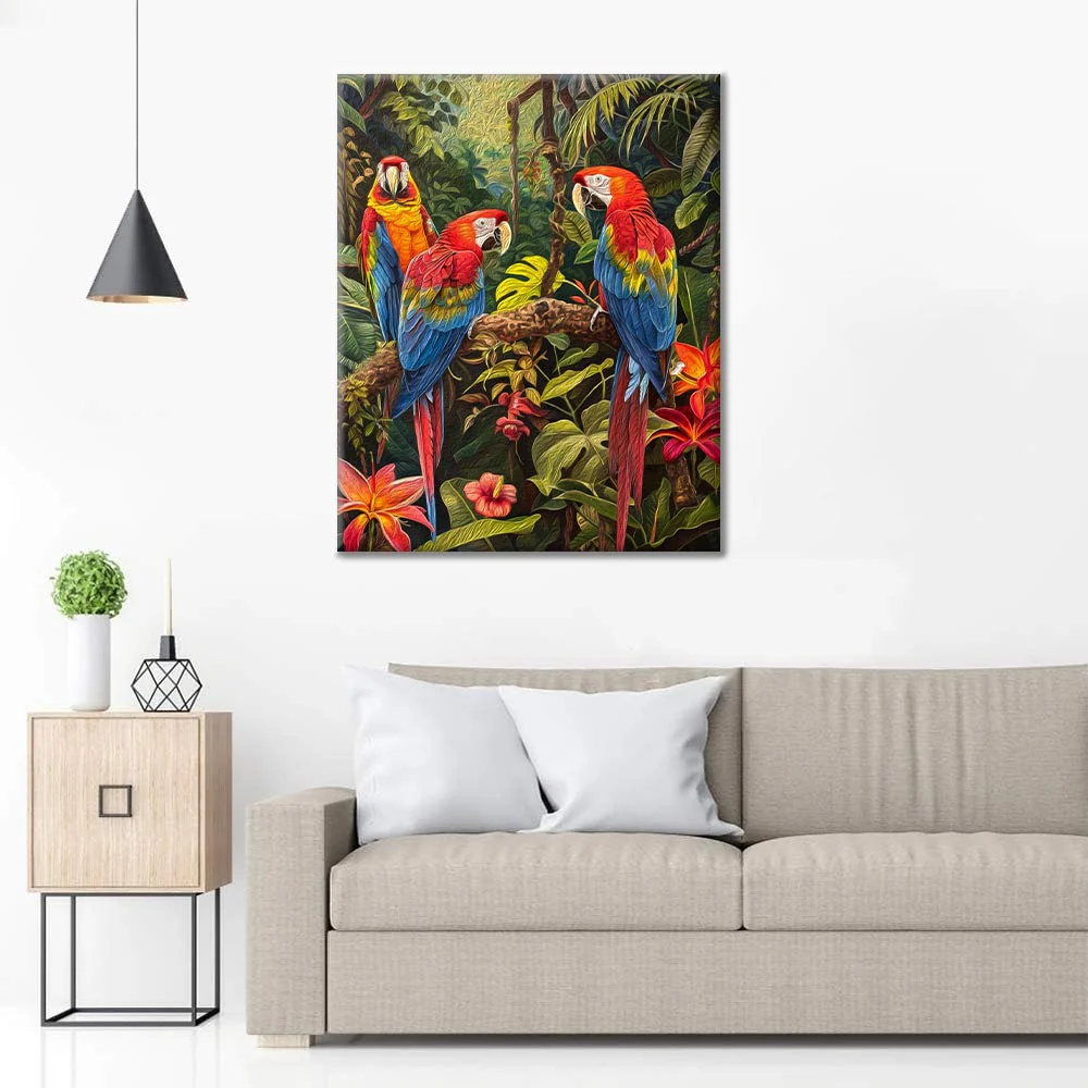 Macaw - Paint by Numbers - Image 3