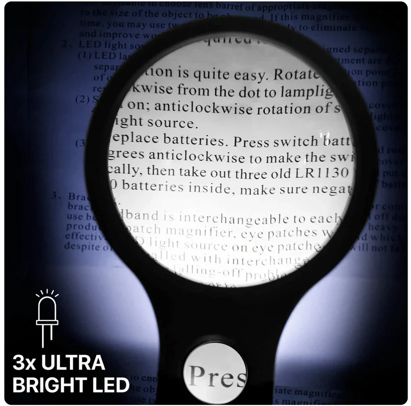 Magnifying Glass with LED Light - Image 5