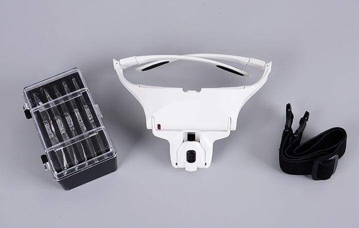 Magnifying Glasses LED Lighted Headband Magnifier Lamp - Image 5