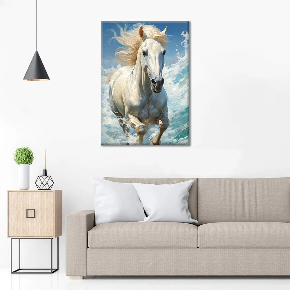 Majestic Horse running - Paint by Numbers - Image 3