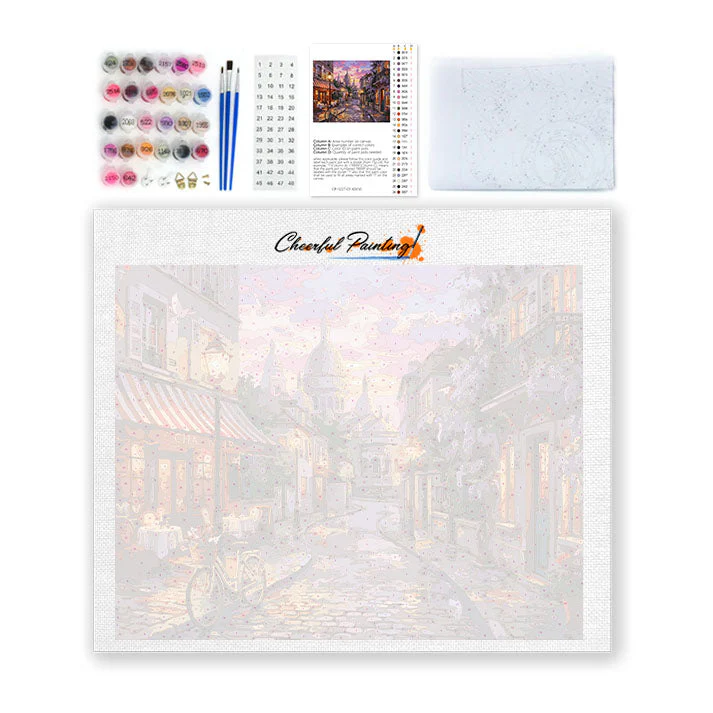 Sacré Cœur Basilica - Paint by Numbers - Image 4