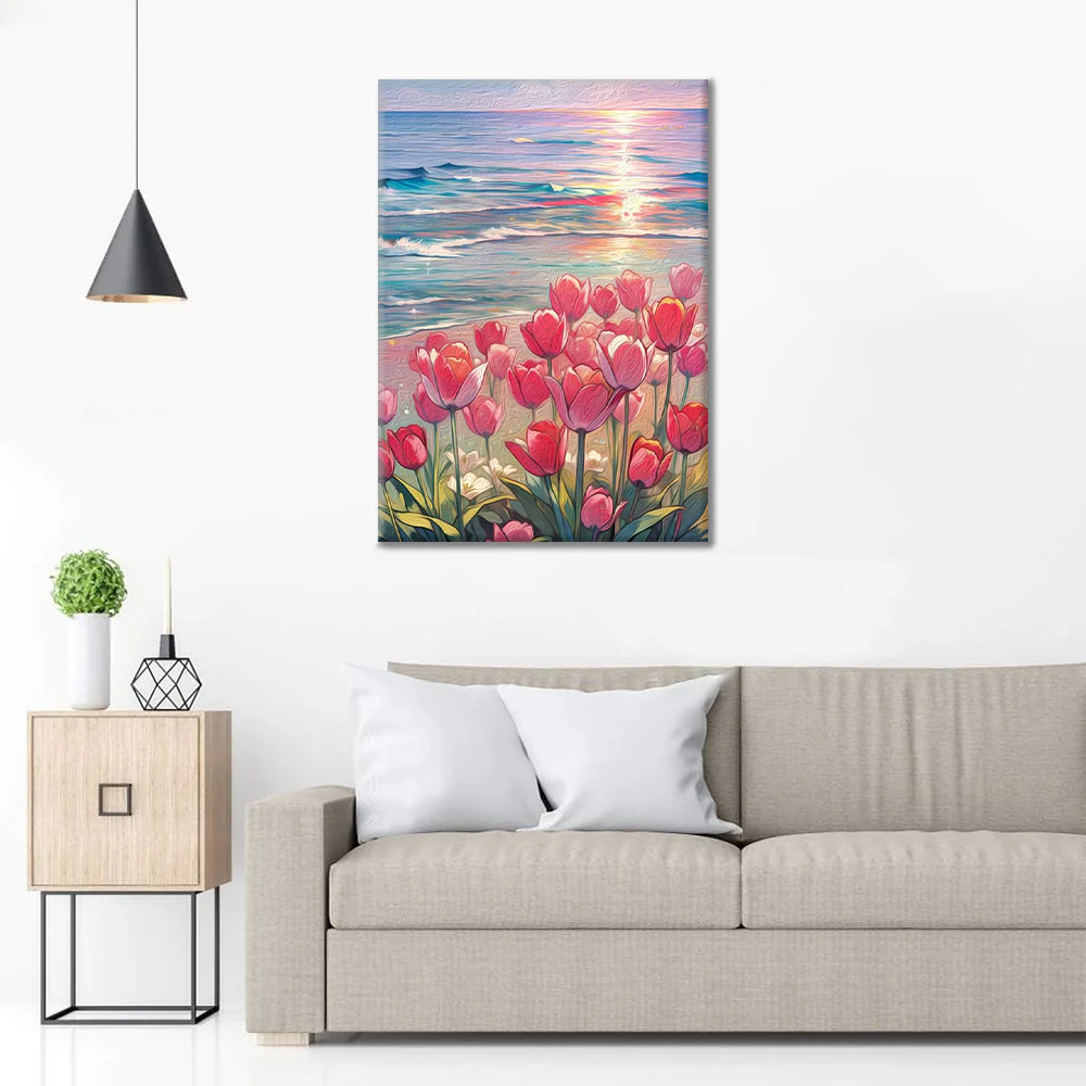 Watercolor illustration of the mediterranean - Paint by Numbers - Image 3