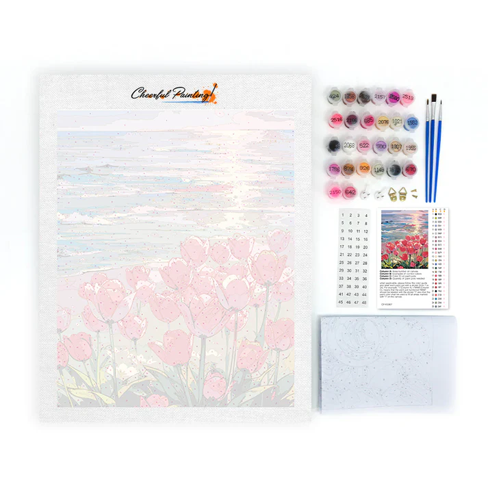 Watercolor illustration of the mediterranean - Paint by Numbers - Image 4